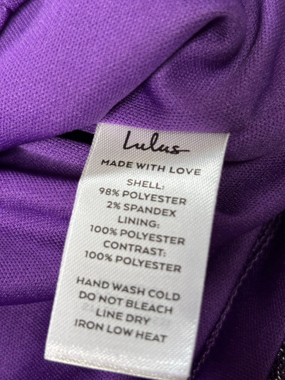 Lulus Purple Sequin One Shoulder Mini Dress XL Triple Strap NWT - Picture 16 of 16